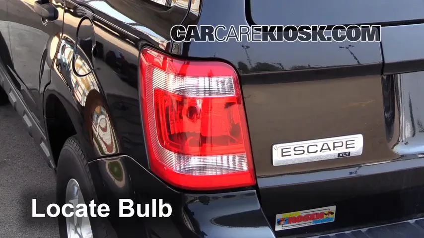 2011 Ford Escape XLT 3.0L V6 FlexFuel Lights Reverse Light (replace bulb)